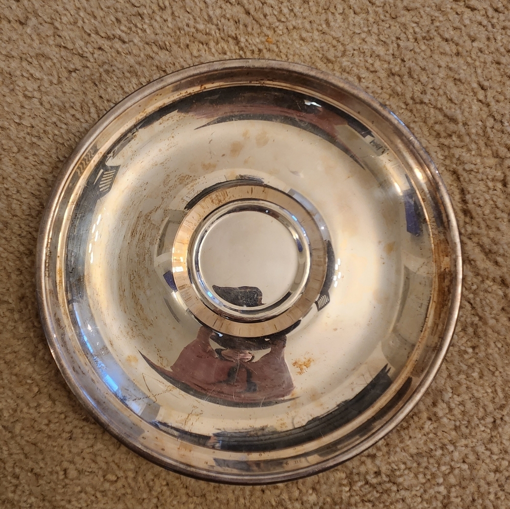 Sheridan Silver Serving Platter 10" #FF